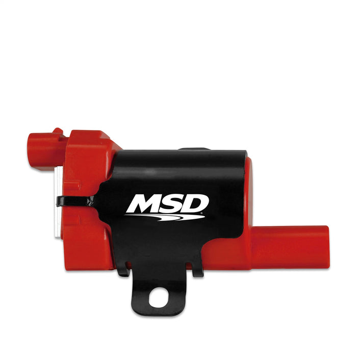 MSD 8263 Blaster LS Direct Ignition Coil; Replacement Coil; Red/Black; Single; - Truck Part Superstore