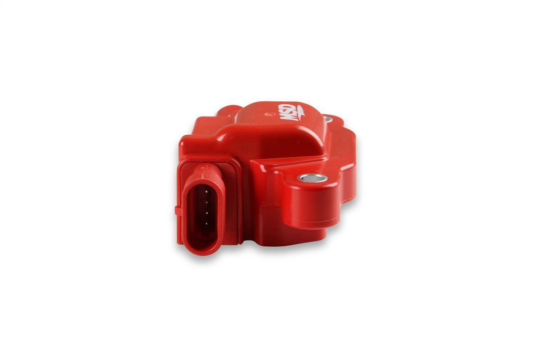 MSD 82658 Blaster LS Direct Ignition Coil Set; Replacement Coil; Red; Set Of 8; - Truck Part Superstore
