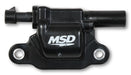 MSD 826683 Blaster Gen V Direct Ignition Coil Set; Direct Replacement; Square; Black; 8-Pk; - Truck Part Superstore