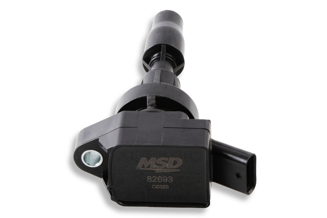 MSD 82693 Blaster Direct Ignition Coil; Direct Replacement; Black; Single; - Truck Part Superstore