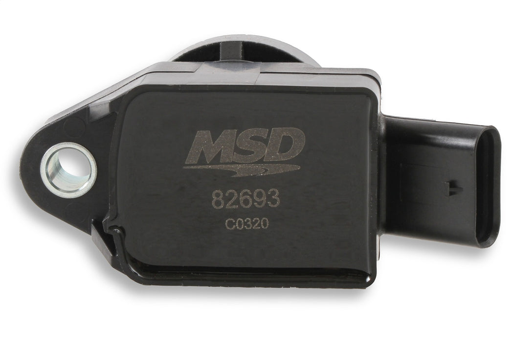 MSD 82693 Blaster Direct Ignition Coil; Direct Replacement; Black; Single; - Truck Part Superstore