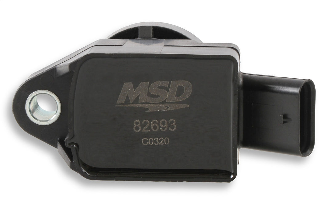 MSD 82693 Blaster Direct Ignition Coil; Direct Replacement; Black; Single; - Truck Part Superstore