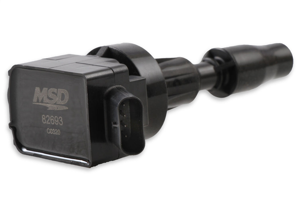 MSD 826943 Blaster Direct Ignition Coil Set; Direct Replacement; Black; Set Of 4; - Truck Part Superstore