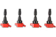 MSD 82694 Blaster Direct Ignition Coil Set; Direct Replacement; Red; Set Of 4; - Truck Part Superstore