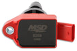 MSD 82694 Blaster Direct Ignition Coil Set; Direct Replacement; Red; Set Of 4; - Truck Part Superstore