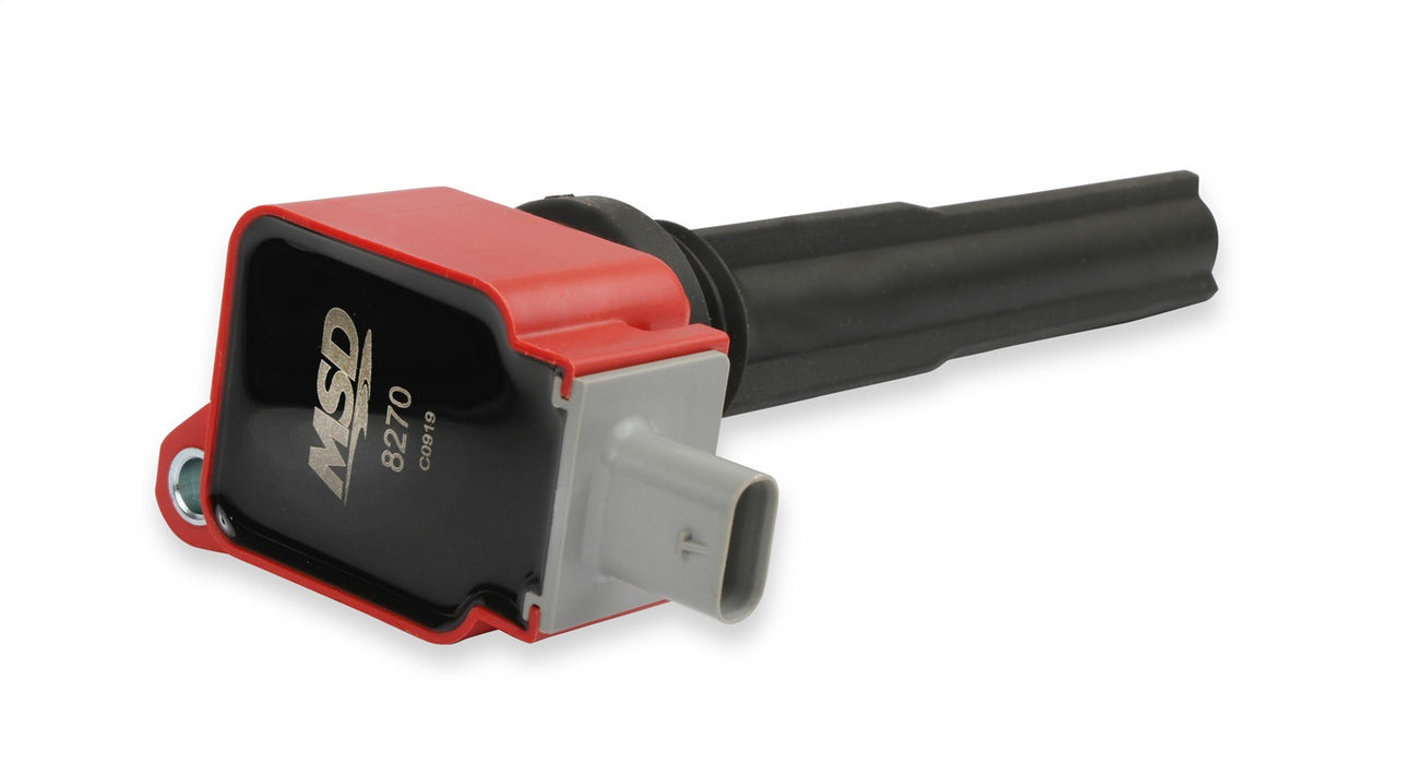 MSD 82706 Direct Ignition Coil Set; Direct Replacement; Red; Set Of 6; - Truck Part Superstore