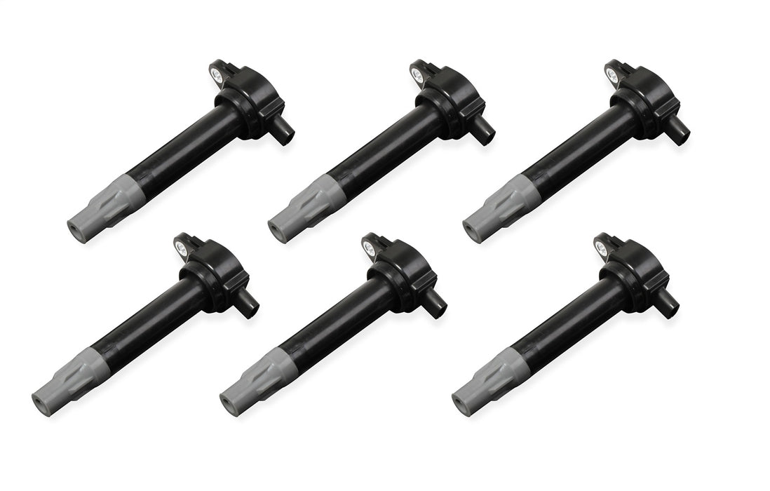 MSD 827263 Blaster Direct Ignition Coil Set; Direct Bolt-In Replacement; Black; 6-Pk; - Truck Part Superstore