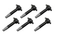 MSD 827263 Blaster Direct Ignition Coil Set; Direct Bolt-In Replacement; Black; 6-Pk; - Truck Part Superstore