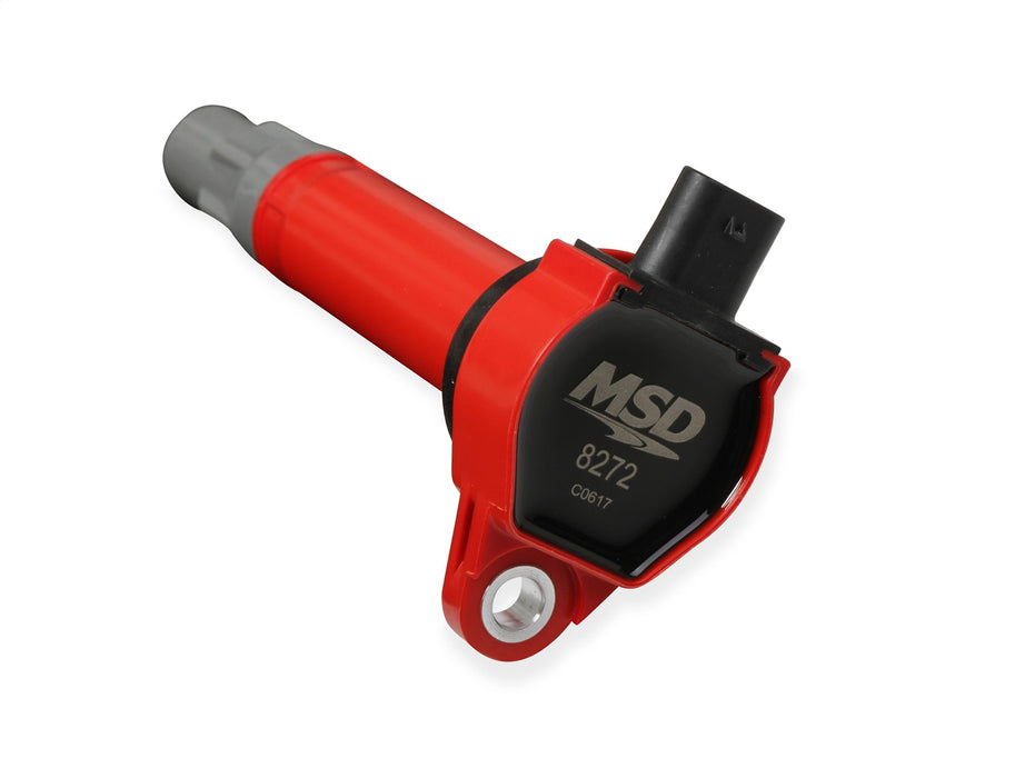 MSD 8272 Blaster Direct Ignition Coil; Red; Single; - Truck Part Superstore