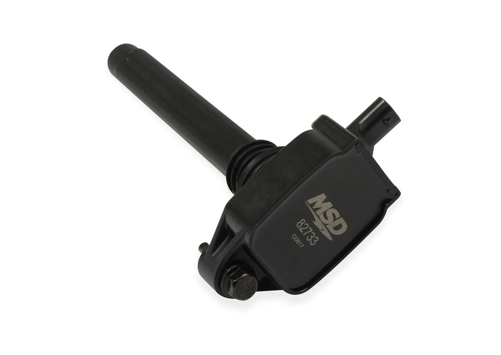 MSD 82733 Blaster Direct Ignition Coil; Black; Single; - Truck Part Superstore