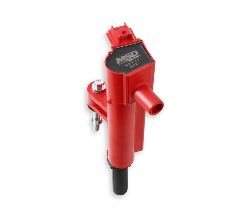 MSD 82737 Blaster Direct Ignition Coil; Dual Output; Red; Single; - Truck Part Superstore