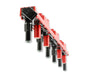 MSD 82738 Blaster Direct Ignition Coil Set; Direct Bolt-In Replacement; Red; 6-Pk; - Truck Part Superstore