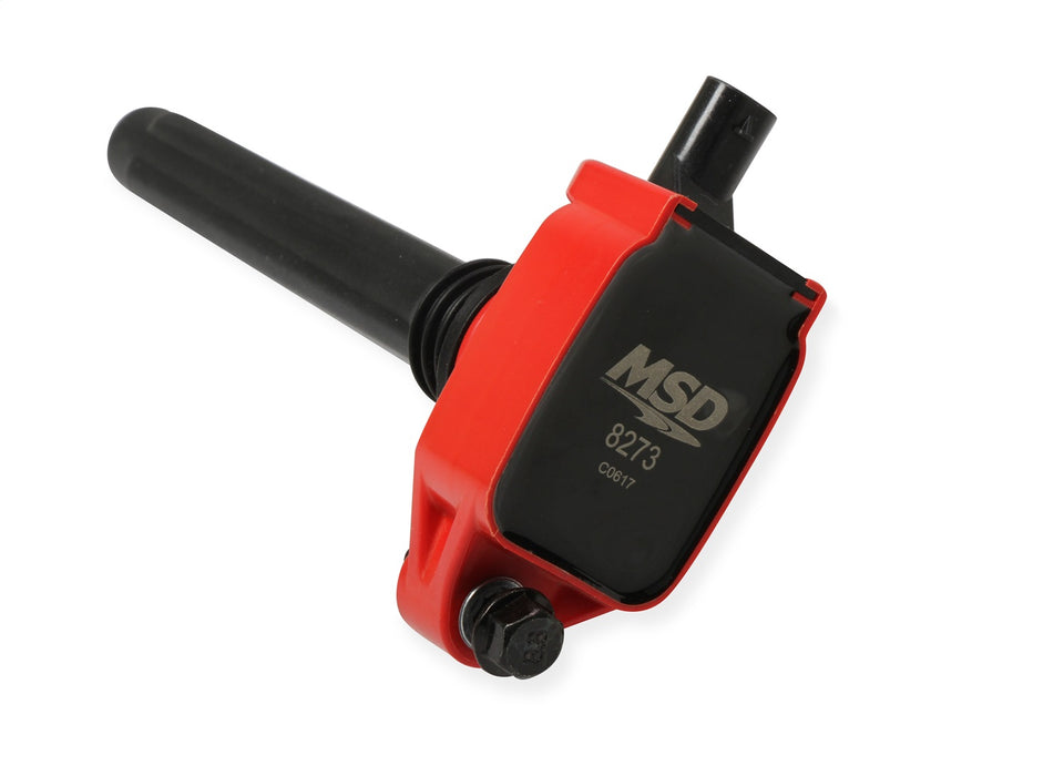 MSD 8273 Blaster Direct Ignition Coil; Red; Single; - Truck Part Superstore