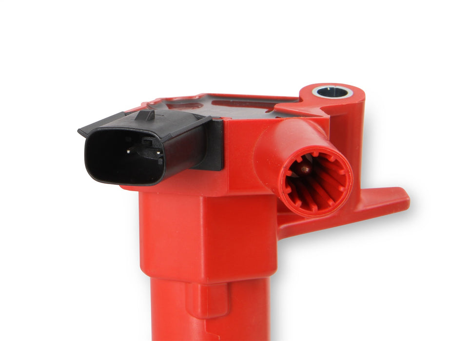 MSD 8274D Blaster Direct Ignition Coil; Direct Replacement; Red; Single; Driver Side; - Truck Part Superstore
