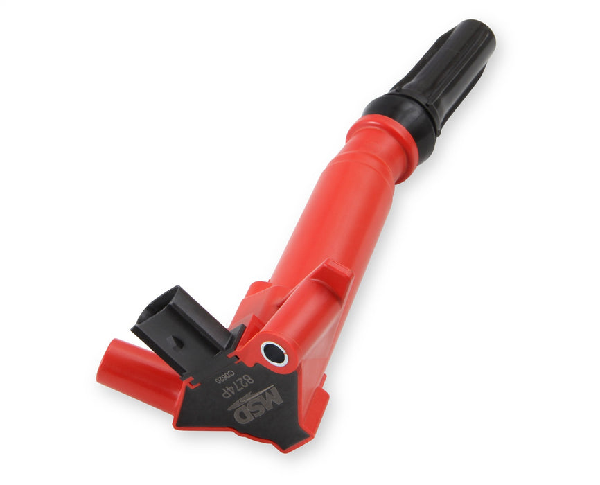 MSD 8274P Blaster Direct Ignition Coil; Direct Replacement; Red; Single; Passenger Side; - Truck Part Superstore