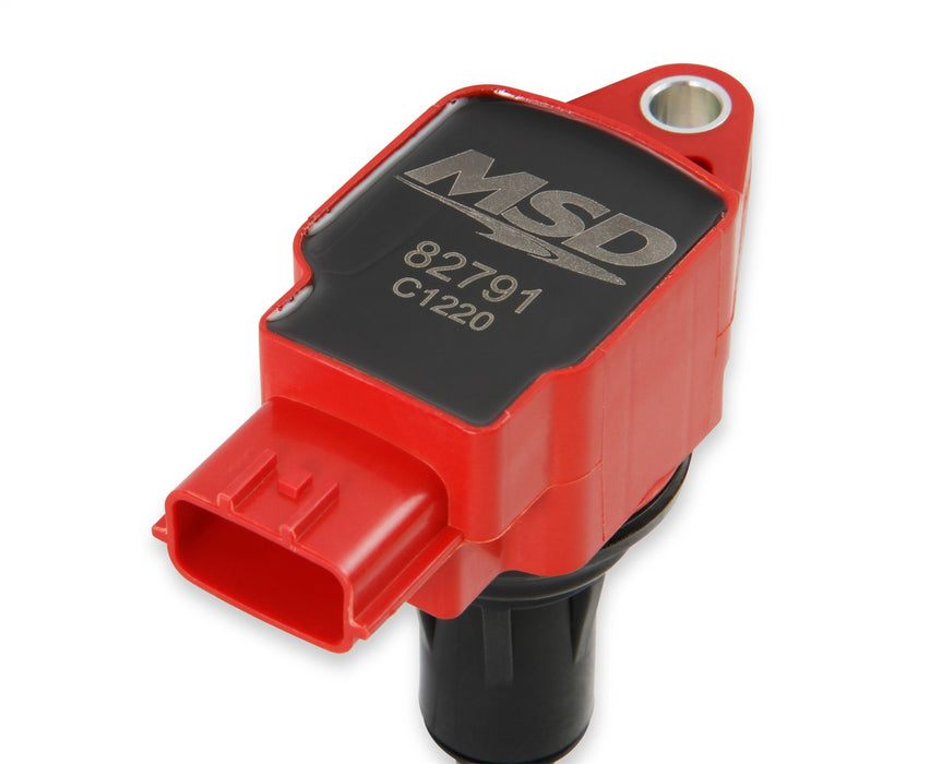 MSD 82791 Blaster Direct Ignition Coil; Red; Single; - Truck Part Superstore
