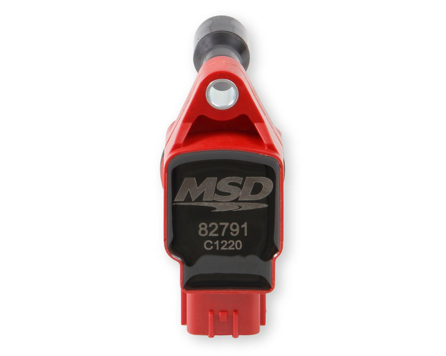 MSD 82791 Blaster Direct Ignition Coil; Red; Single; - Truck Part Superstore