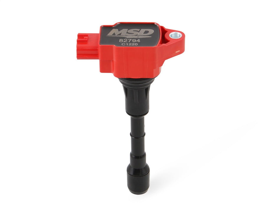 MSD 82794 Blaster Direct Ignition Coil; Red; Single; - Truck Part Superstore