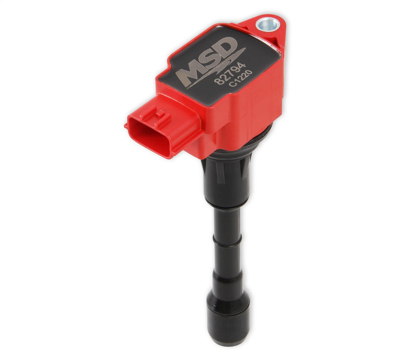 MSD 82794 Blaster Direct Ignition Coil; Red; Single; - Truck Part Superstore