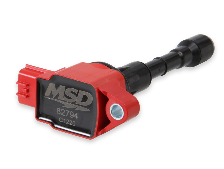 MSD 82794 Blaster Direct Ignition Coil; Red; Single; - Truck Part Superstore