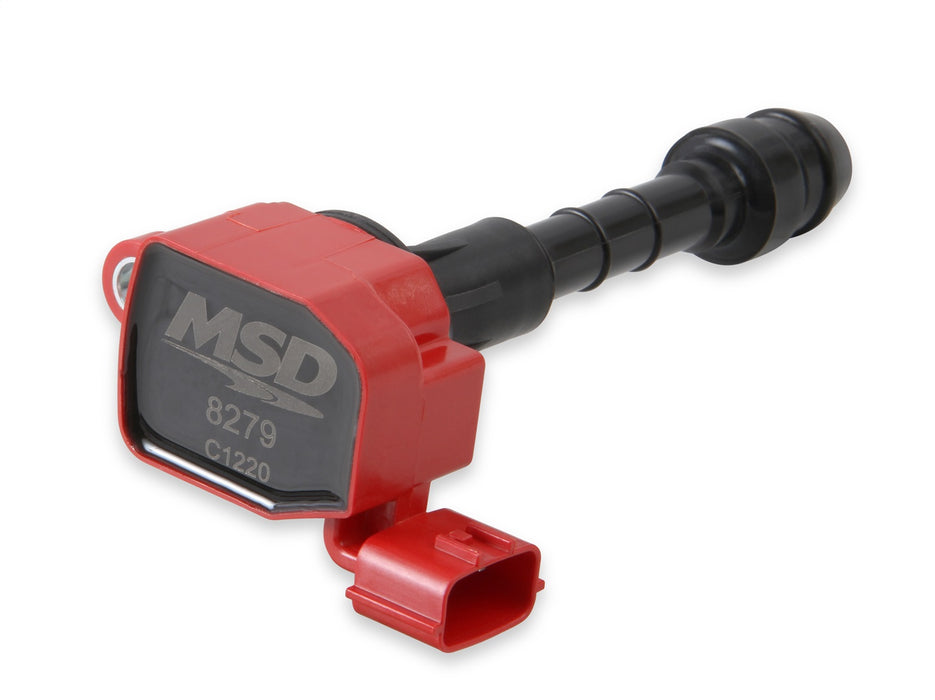 MSD 82796 Blaster Direct Ignition Coil Set; Direct Bolt-In Replacement; Red; 6-Pk; - Truck Part Superstore