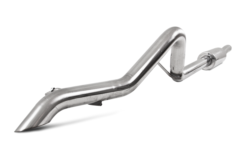 MBRP Exhaust S5531304 2.5in. Cat-Back; Single Rear Exit; T304 Stainless Steel. - Truck Part Superstore