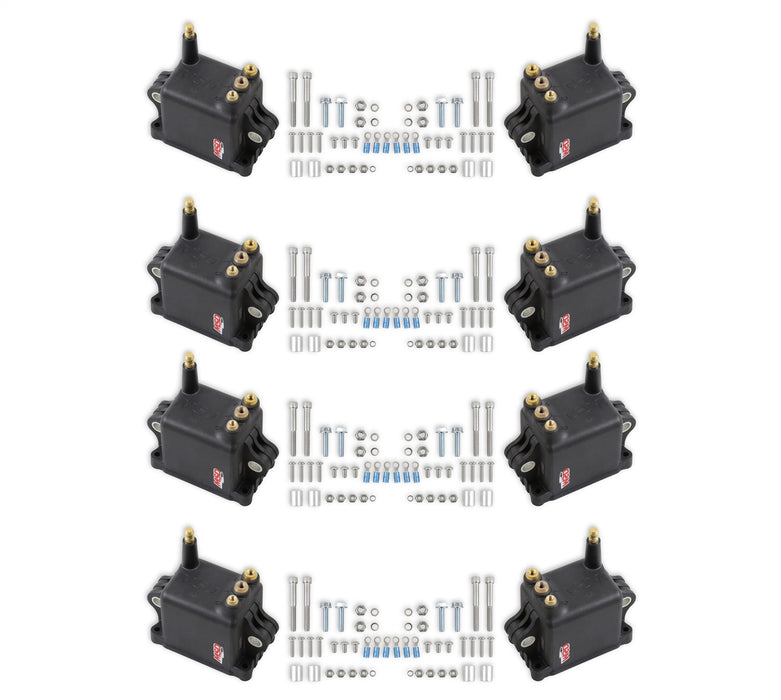MSD 828038 Pro 600 Ignition High Output Coil; 8-Pack; Black; - Truck Part Superstore