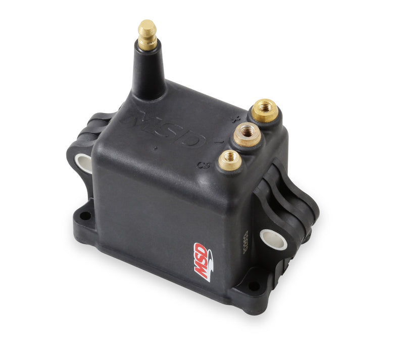 MSD 82803 Pro 600 Ignition High Output Coil; Single; Black; - Truck Part Superstore