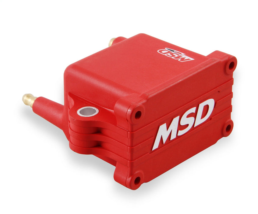 MSD 8280 Pro 600 Ignition High Output Coil; Single; Red; For Use w/ PN[8000]; - Truck Part Superstore