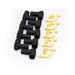 Pertronix 828215HT Wires, Univ. 8MM 8 cyl 45? Black Ceramic Boot; Black wire - Truck Part Superstore
