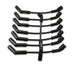 Pertronix 828224HT Wires, 8MM GM LS 45? Black Ceramic Boot; Black wire - Truck Part Superstore