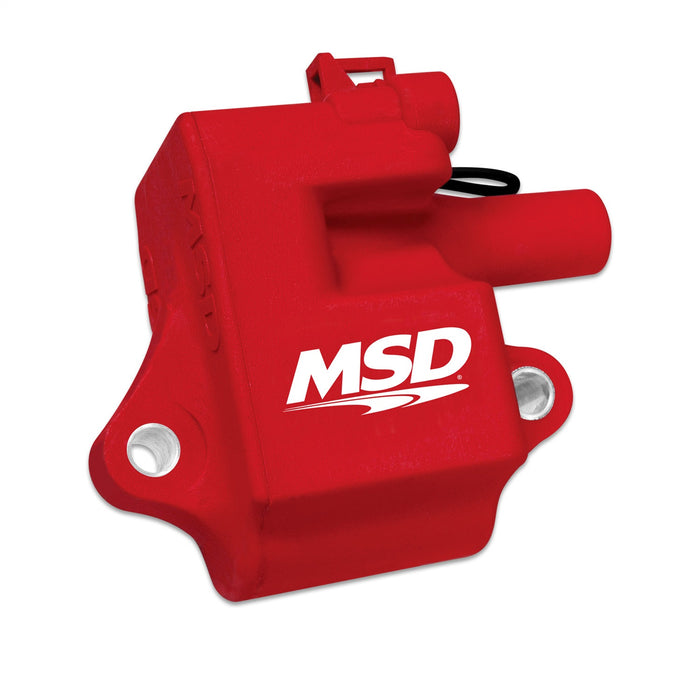 MSD 8285 Pro Power Direct Ignition Coil; Maximum Spark; Red; Single; - Truck Part Superstore