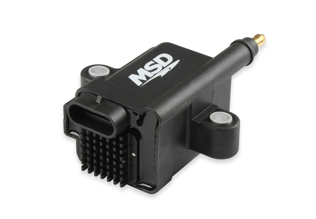MSD 82893 MSD Smart Coil; 5.2 mH; 201 mJ; 0.55 Ohms; 69:1 Turns Ratio; 50000 Volts; Black; - Truck Part Superstore