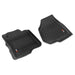 Rugged Ridge 82902.08 All Terrain Floor Liner; Front; Pair; Black; w/o Manual 4x4 Shifter; - Truck Part Superstore