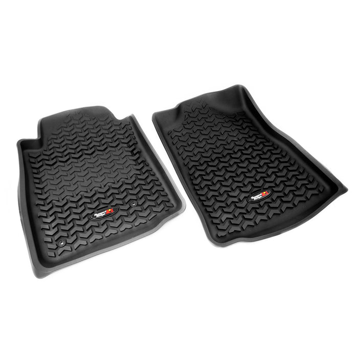 Rugged Ridge 82904.10 All Terrain Floor Liner; Front; Pair; Black; - Truck Part Superstore