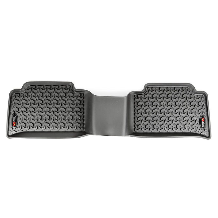 Rugged Ridge 82951.15 Floor Liner; Rear; Black; - Truck Part Superstore