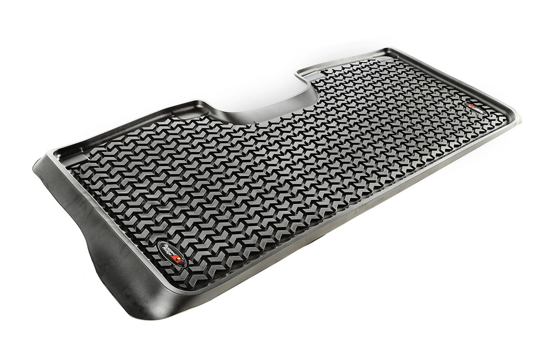 Rugged Ridge 82952.15 Floor Liner; Rear; Black; - Truck Part Superstore