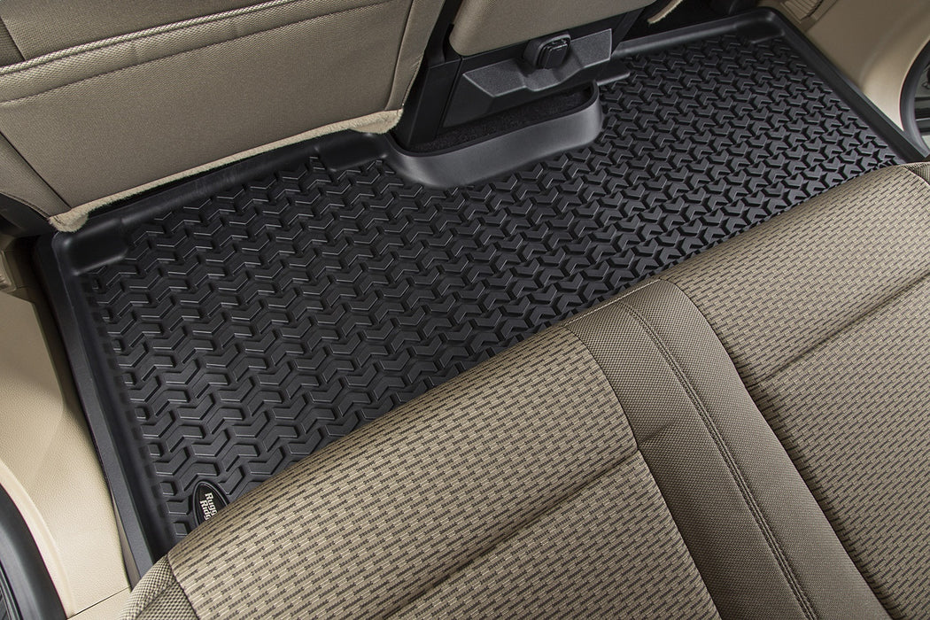Rugged Ridge 82952.15 Floor Liner; Rear; Black; - Truck Part Superstore