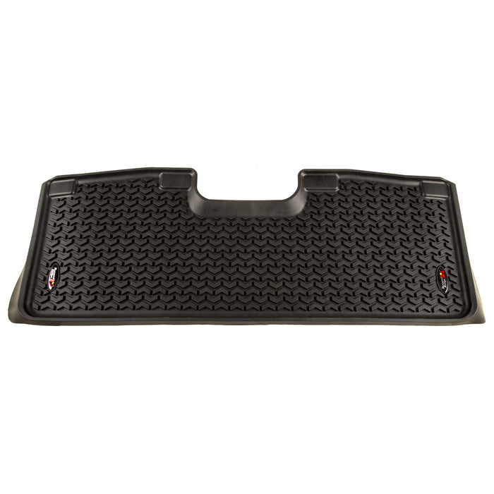 Rugged Ridge 82952.17 Floor Liner Kit; Rear; w/Rugged Ridge Logo; 1 Pc.; - Truck Part Superstore