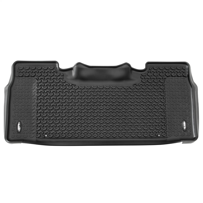 Rugged Ridge 82953.04 Floor Liner; Rear; Black; - Truck Part Superstore