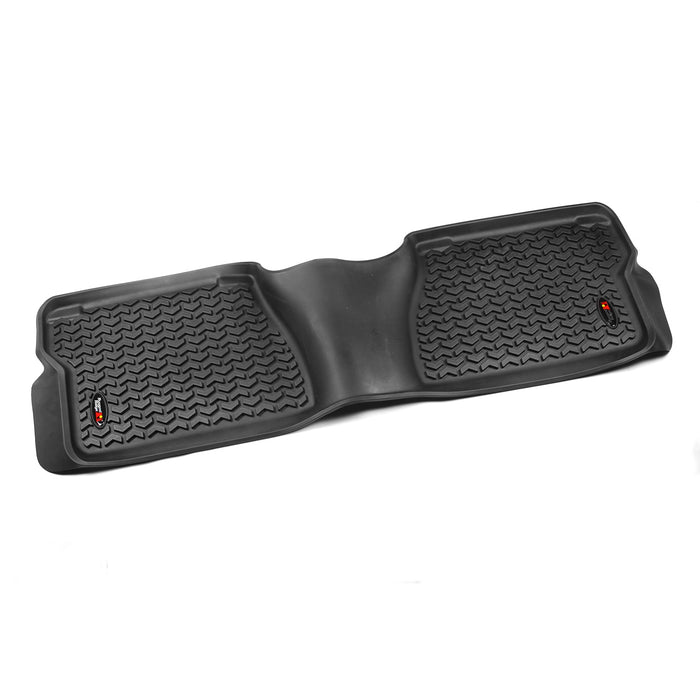 Rugged Ridge 82954.20 All Terrain Floor Liner; Rear; 1 pc.; Black; - Truck Part Superstore