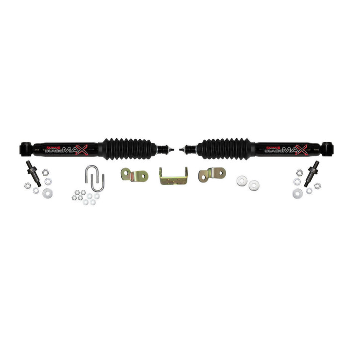 Skyjacker 8298 Steering Stabilizer Dual Kit Black  Dual Kit Can Only Be Used w/Skyjacker Suspension Lift For 1500HD and 3/4 and 1 Ton Skyjacker - Truck Part Superstore