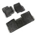Rugged Ridge 82987.05 Floor Liner Kit; Front/Rear; Black; 3 Pc; - Truck Part Superstore