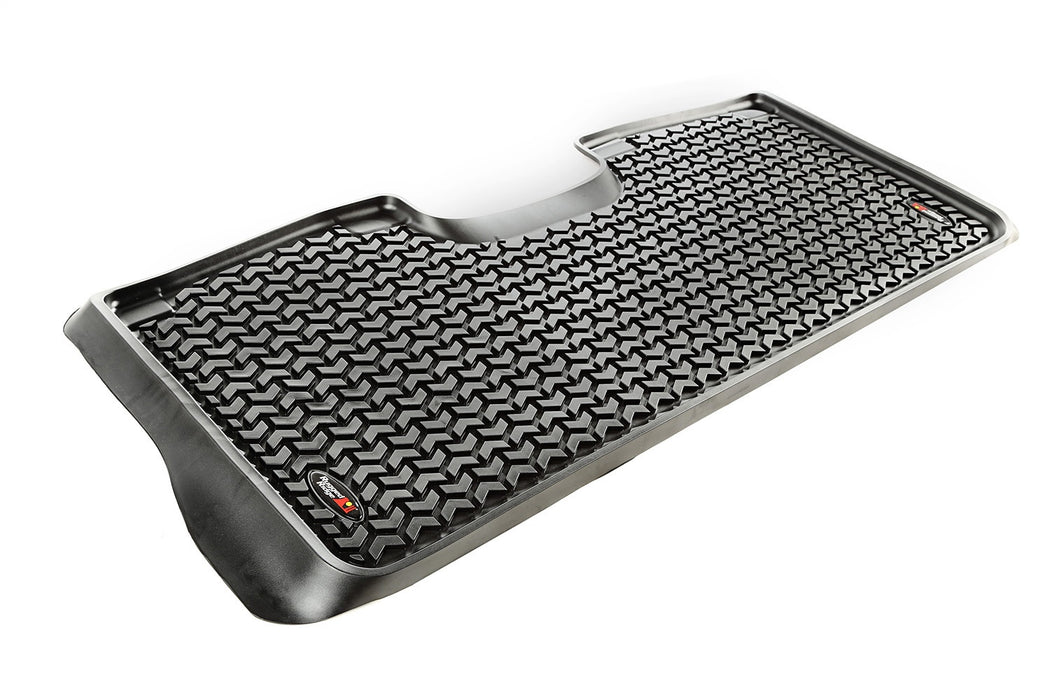 Rugged Ridge 82987.05 Floor Liner Kit; Front/Rear; Black; 3 Pc; - Truck Part Superstore