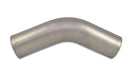 Vibrant Performance 13452 Titanium 45 Degree Mandrel Bent Tubing; 2.5 in. OD; - Truck Part Superstore