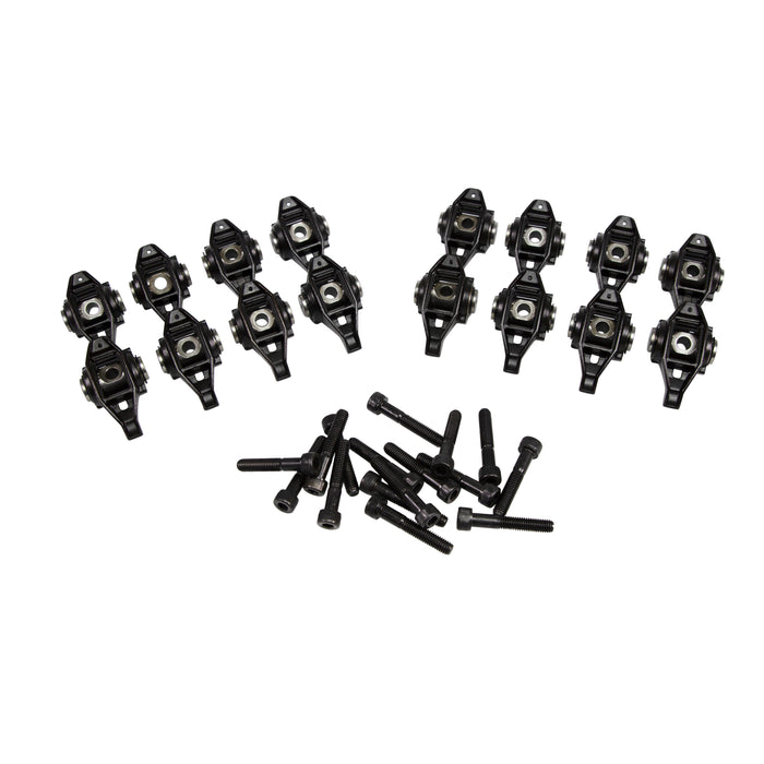 COMP Cams 1477-16 Trunnion-Upgraded 1.7 Ratio Rocker Arm Set for GM LS1 - Truck Part Superstore