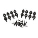 COMP Cams 1477-16 Trunnion-Upgraded 1.7 Ratio Rocker Arm Set for GM LS1 - Truck Part Superstore