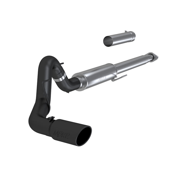 MBRP S5259BLK 4 Inch Cat Back Exhaust System For 15-20 Ford F-150 2.7L/3.5L EcoBoost Single Black Finish MBRP - Truck Part Superstore