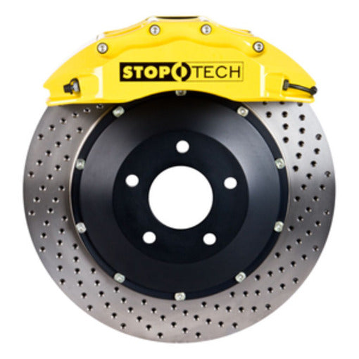 StopTech 83.154.6700.82 StopTech Big Brake Kit; Yellow Caliper; Slotted Two-Piece Rotor; Front - Truck Part Superstore