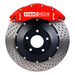 StopTech 83.155.6700.72 StopTech Big Brake Kit; Red Caliper; Drilled Two-Piece Rotor; Front - Truck Part Superstore
